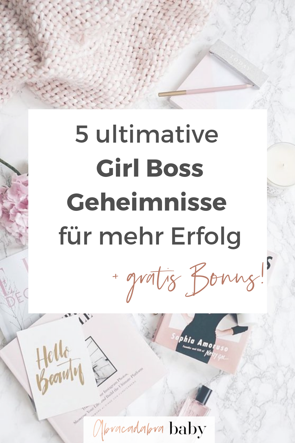 Girl Boss Habits für mehr Erfolg in der Selbstständigkeit