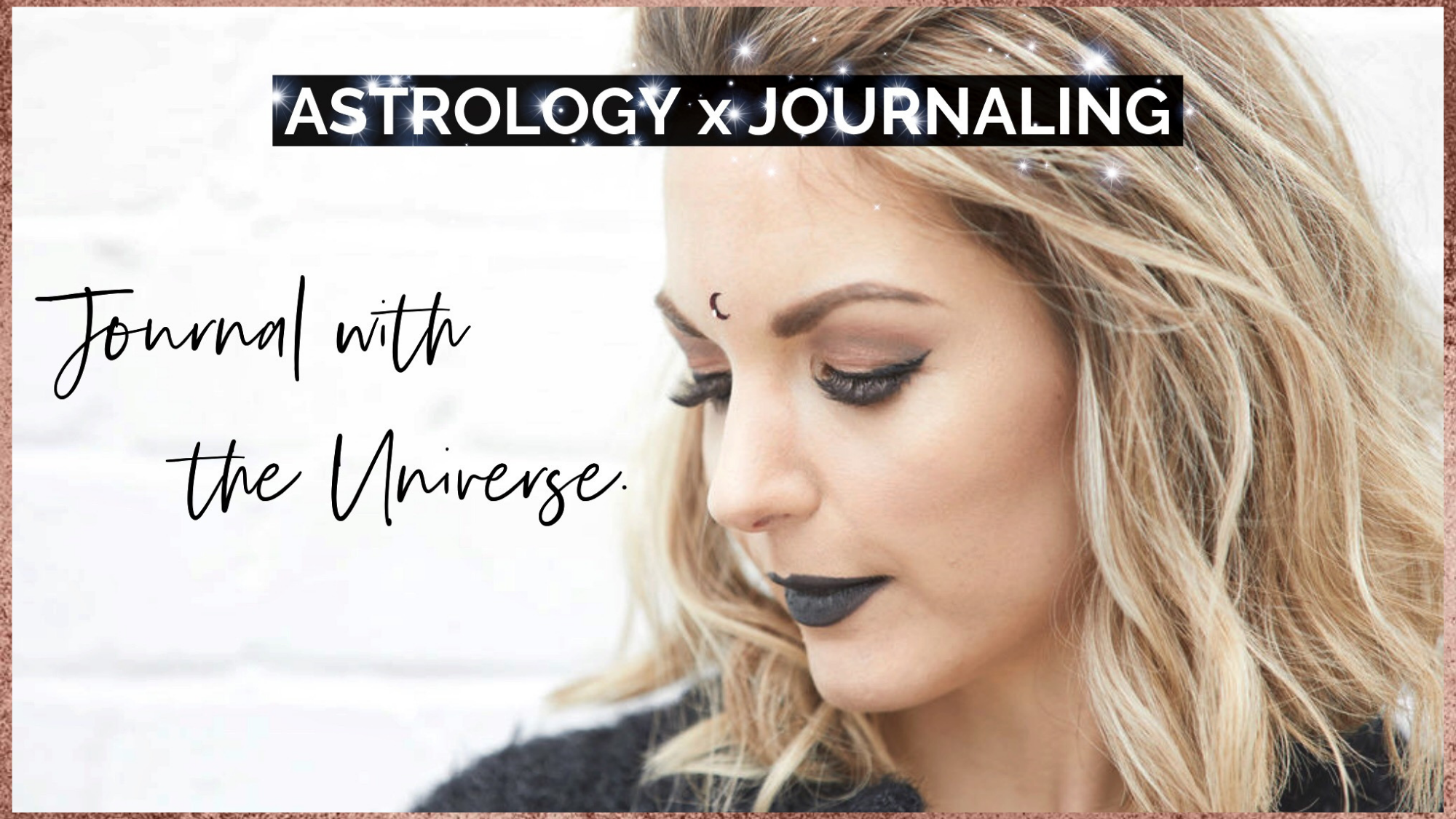 Learn Astrology and all the basics of your natal chart combined with journaling to put it straight into your daily routine and spiritual practice!