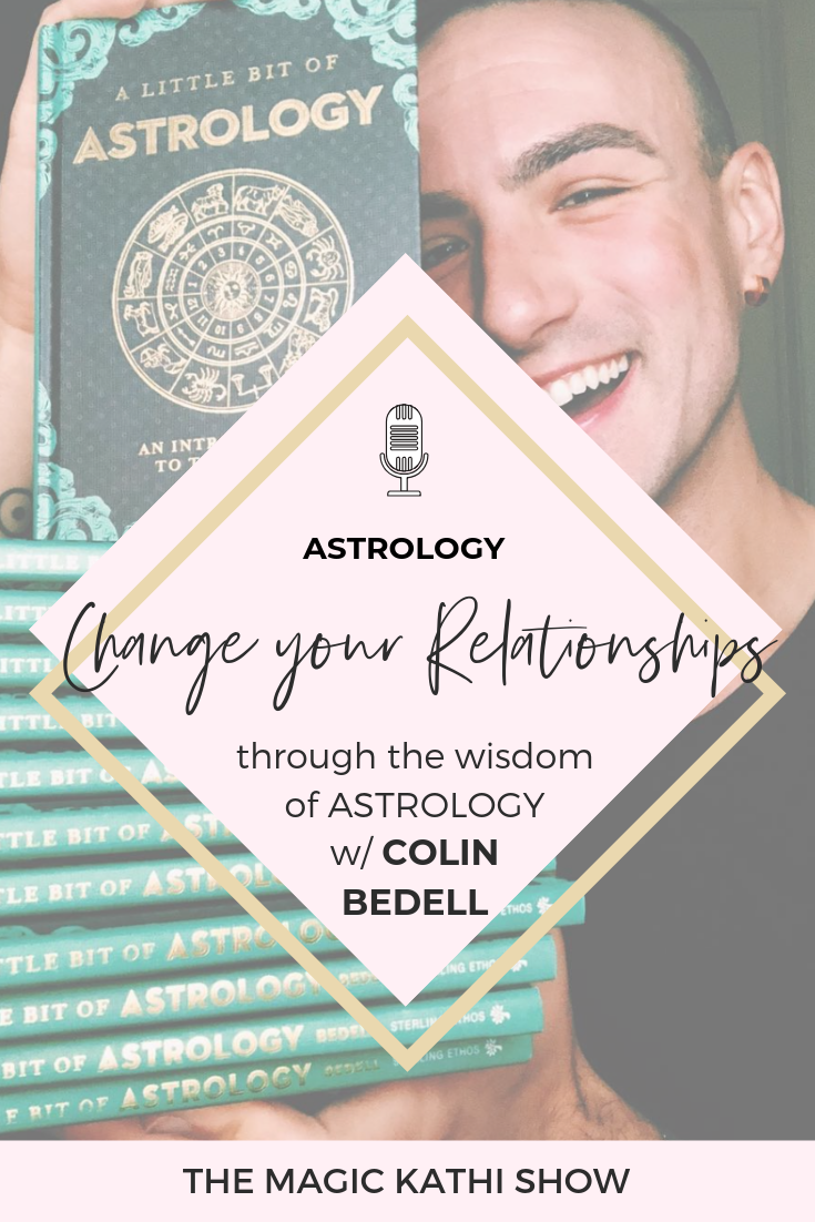 Astrology can help us in so many ways. It can help you understand yourself, your purpose and challenges, but also help you improve your relationships. This Interview with Astrologer Colin Bedell from QueerCosmos and Cosmopolitan is gem packed. We had such a blast geeking out on Astrology, the polarity between the 1st and the 7th house, the epidemic of loneliness in our society and how to use our cosmic blueprint to improve the quality of our lives. Best advice for your love life + friendships!