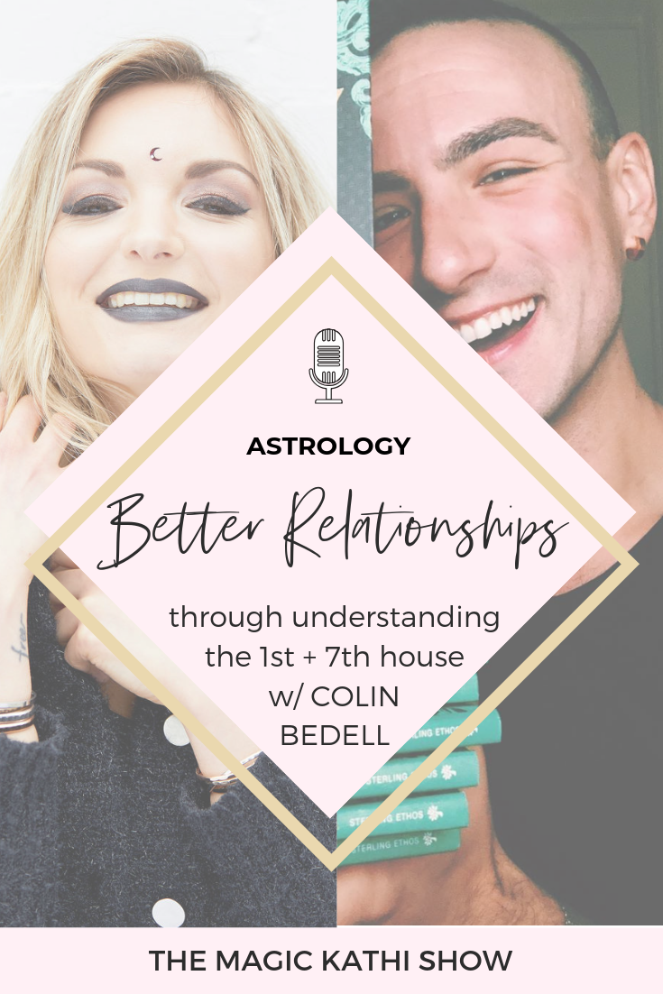 Astrology can help us in so many ways. It can help you understand yourself, your purpose and challenges, but also help you improve your relationships. This Interview with Astrologer Colin Bedell from QueerCosmos and Cosmopolitan is gem packed. We had such a blast geeking out on Astrology, the polarity between the 1st and the 7th house, the epidemic of loneliness in our society and how to use our cosmic blueprint to improve the quality of our lives. Best advice for your love life + friendships!