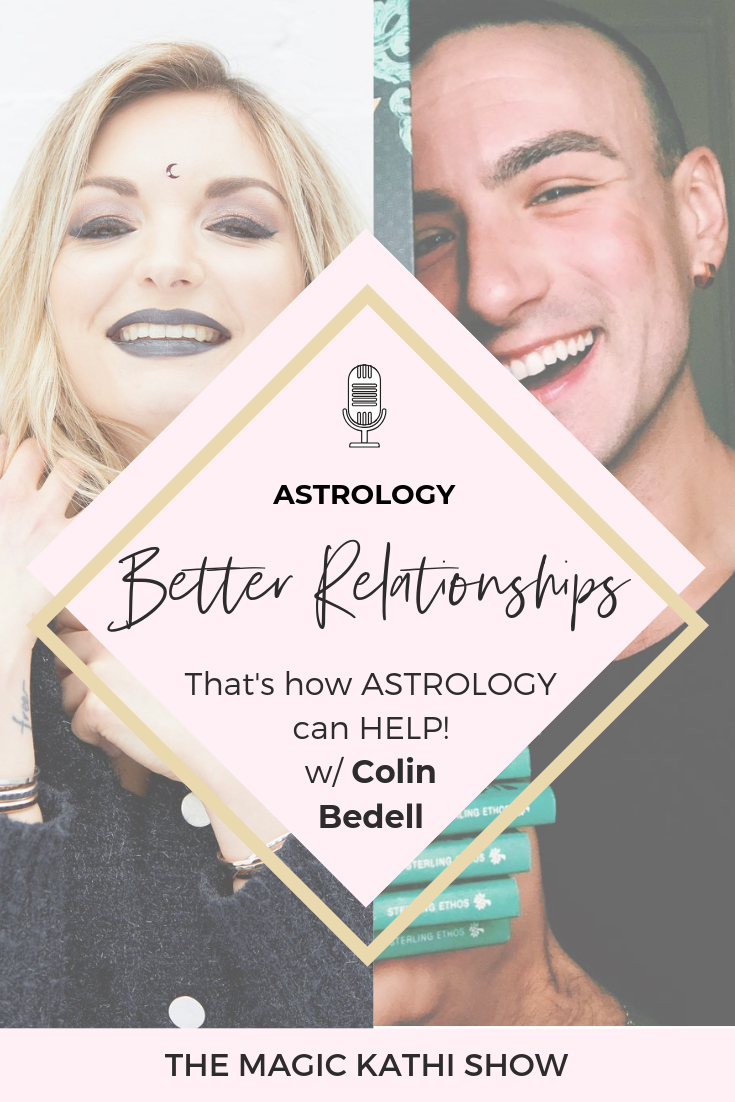 Astrology can help us in so many ways. It can help you understand yourself, your purpose and challenges, but also help you improve your relationships. This Interview with Astrologer Colin Bedell from QueerCosmos and Cosmopolitan is gem packed. We had such a blast geeking out on Astrology, the polarity between the 1st and the 7th house, the epidemic of loneliness in our society and how to use our cosmic blueprint to improve the quality of our lives. Best advice for your love life + friendships!