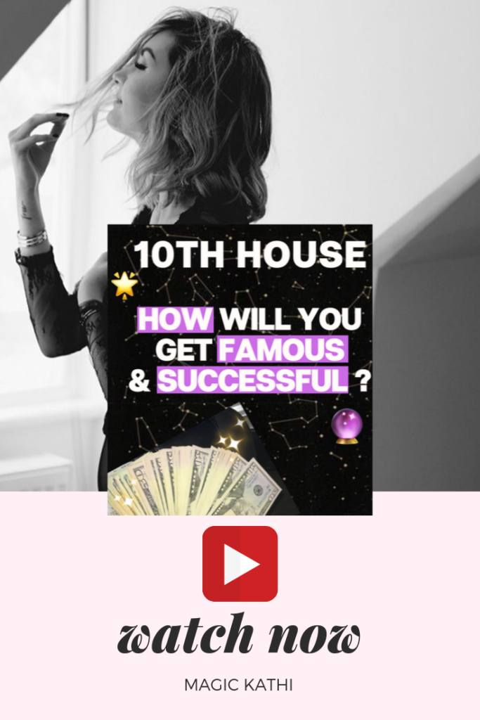 The 10th house in your birth chart represents your CAREER, SOCIAL STATUS, FAME & LEGACY. With the MIDHEAVEN on the 10th house cusp, you can figure out which career path your soul chose for this lifetime. Join me in this video to dive even deeper into your unique success strategy!