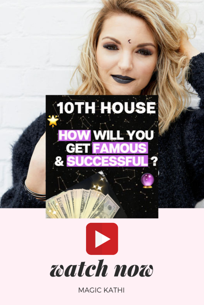 The 10th house in your birth chart represents your CAREER, SOCIAL STATUS, FAME & LEGACY. With the MIDHEAVEN on the 10th house cusp, you can figure out which career path your soul chose for this lifetime. Join me in this video to dive even deeper into your unique success strategy!